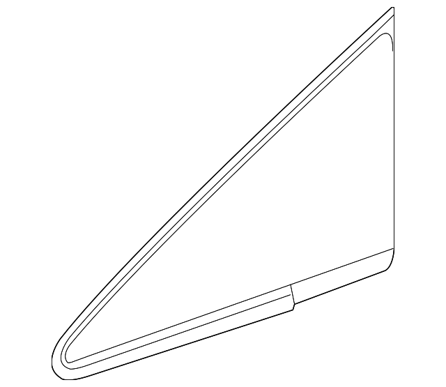 62110-47040 Деталь VENT GLASS, RIGHT