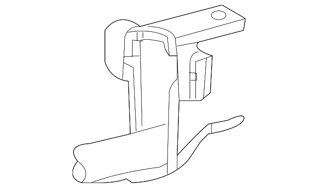 ZZP0-40-054A Деталь MUFFLER & PIPE HANGER