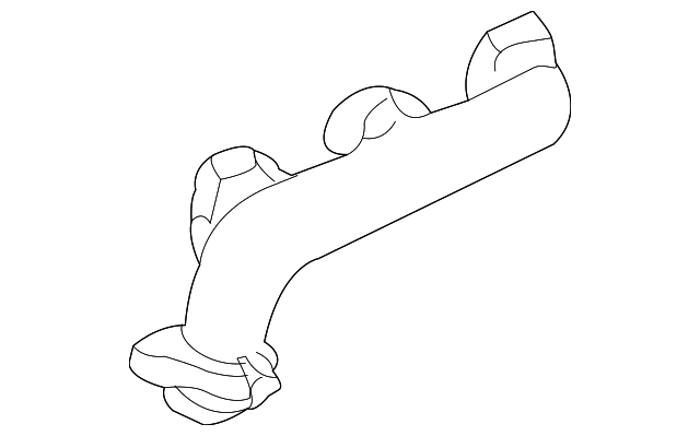 1F21-13-450 Деталь MANIFOLD, RIGHT