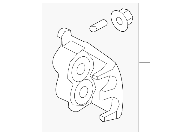 AC3Z-2B120-A CALIPER, RIGHT