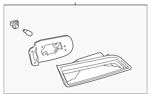 81590-06380 Деталь BACKUP LAMP ASSY, LEFT