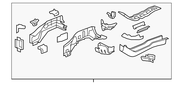 22814590 Деталь RAIL ASSY, RIGHT