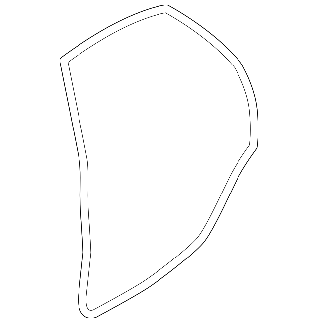 8466285Z10 Деталь SURROUND W'STRIP, RIGHT