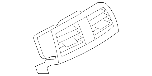 64-22-9-252-013 Деталь VENT GRILLE