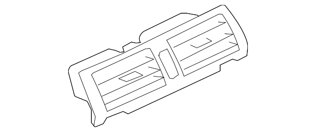 64229253115 Деталь VENT GRILLE