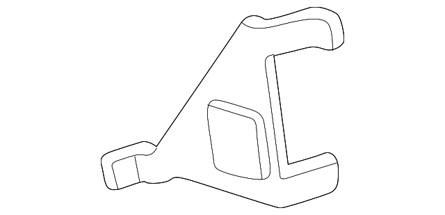 F5TZ14B058A Деталь MONITOR BRACKET