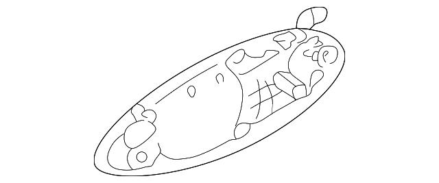 83660-3C021XX HANDLE, OUTSIDE, RIGHT