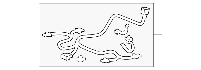 81165-TM8-003 Деталь CORD, R. FR. SEAT OPDS