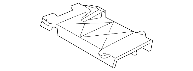 12532304 Деталь STORAGE DRAWER TRACK, RIGHT