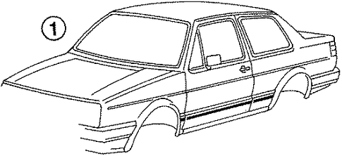 Jetta STRIPE TAPE