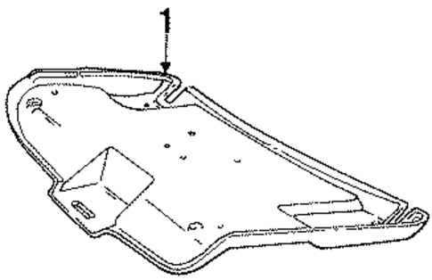 Crown Victoria INTERIOR TRIM - TRUNK