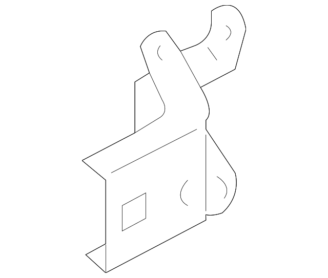 ZZCA-72-240 Деталь LOWER HINGE, RIGHT
