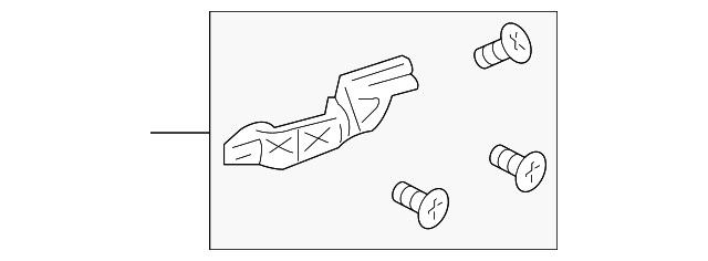 ZZDA-72-412 Деталь HANDLE BASE, RIGHT
