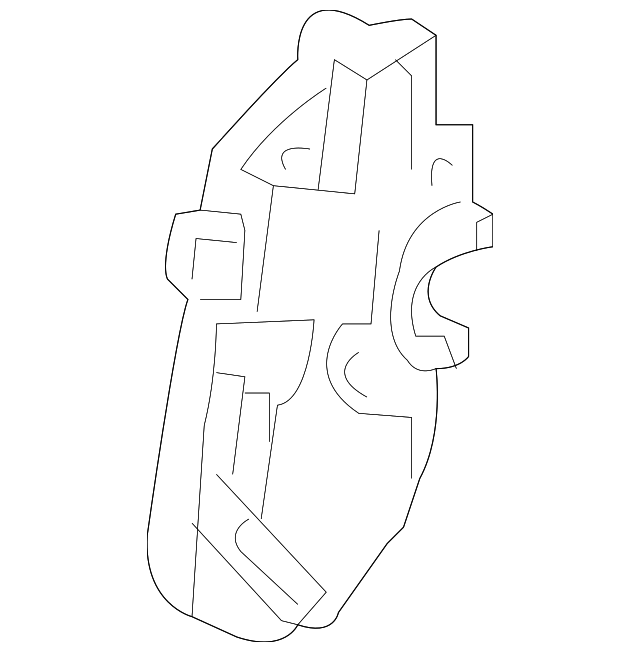 ZZ2D-72-310A Деталь LOCK, RIGHT