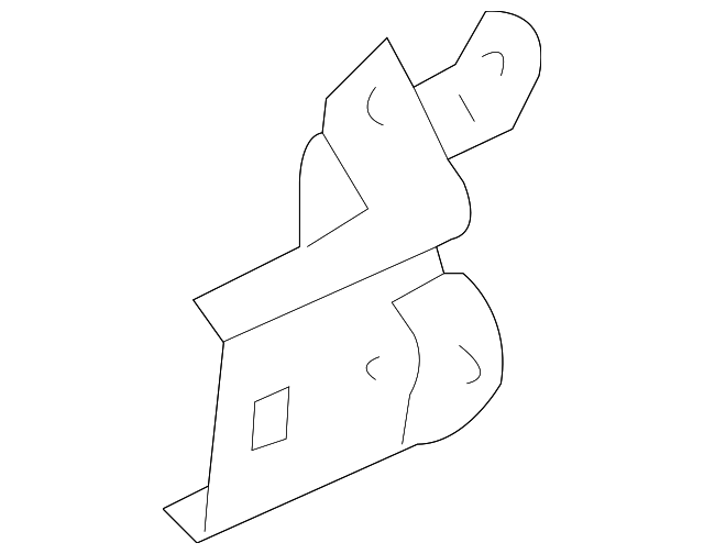 ZZCA-73-210 Деталь UPPER HINGE, LEFT