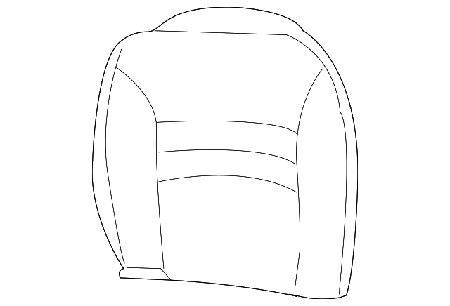 88992857 SEAT BACK COVER