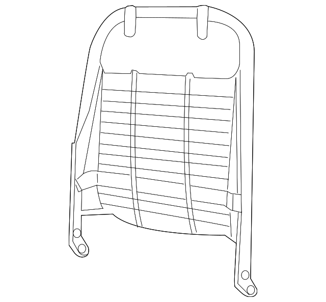 12454720 SEAT BACK FRAME