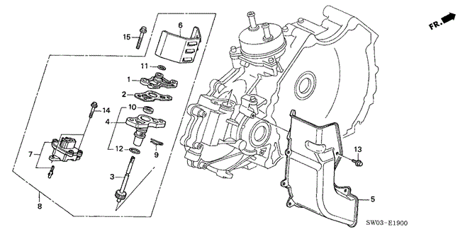 NSX SPEED SENSOR