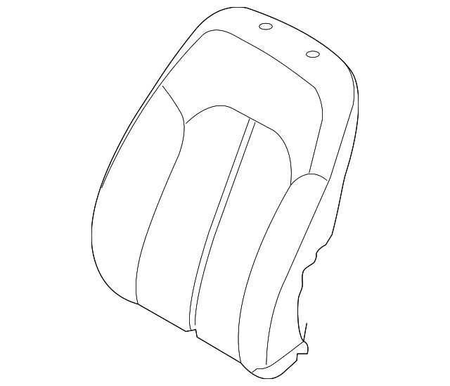 88460-C2000-SMH Деталь SEAT BACK COVER