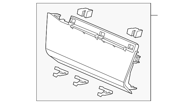 79601-TR1-Y41ZA Деталь PANEL SET *NH1L* (BLACK)