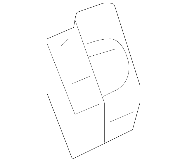 4C3Z-16A454-AA Деталь END CAP, RIGHT
