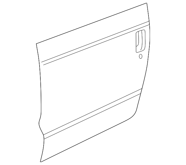 20840665 Деталь OUTER PANEL, LEFT