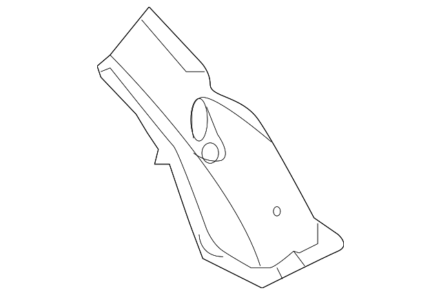 G66613WUMA Деталь PILLAR REINF, LEFT