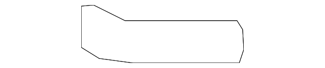 52535-50070 BUMPER COVER RETAINER, RIGHT