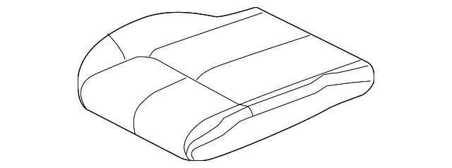 5LK71DX9AA Деталь CUSHION COVER, LEFT