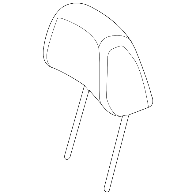 1TM21BD3AA Деталь HEADREST, RIGHT