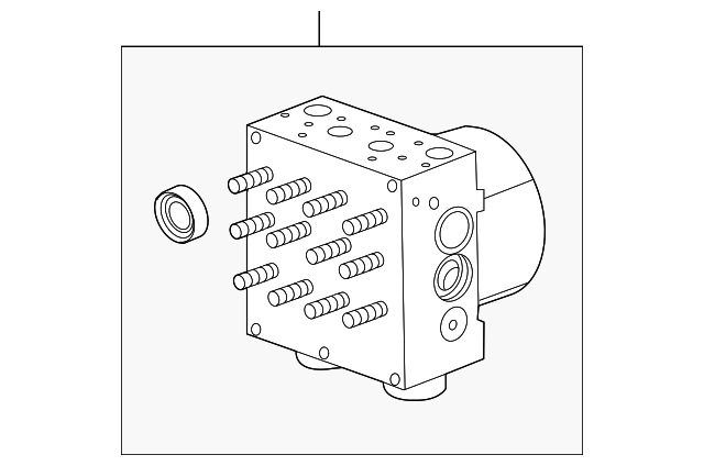 23158133 Деталь ABS CONTROL UNIT