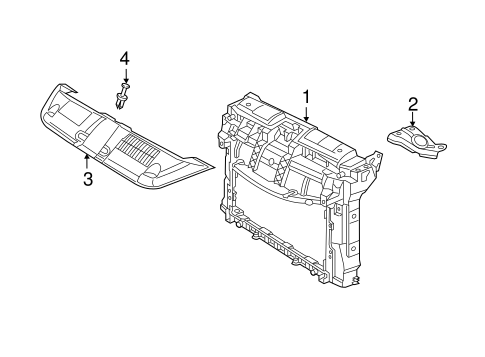 Beetle RADIATOR SUPPORT