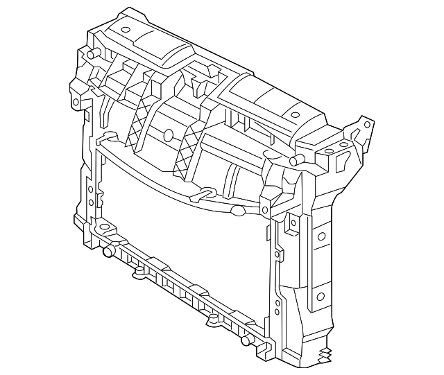 5C3-805-588-T Деталь RADIATOR SUPPORT