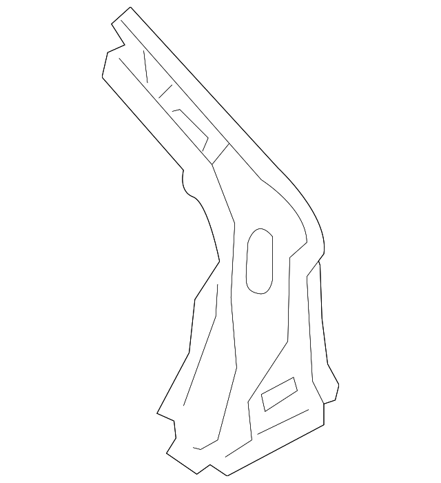 203-630-19-13 Деталь LOCK PLR REINF, LEFT