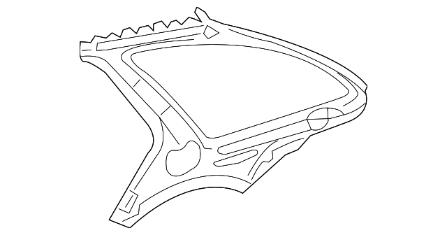 203-630-07-51 Деталь INNER PANEL ASSY, LEFT