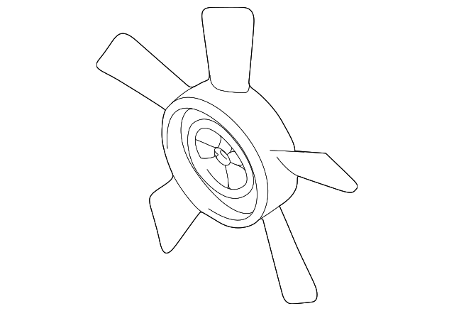 MR500880 Деталь FAN
