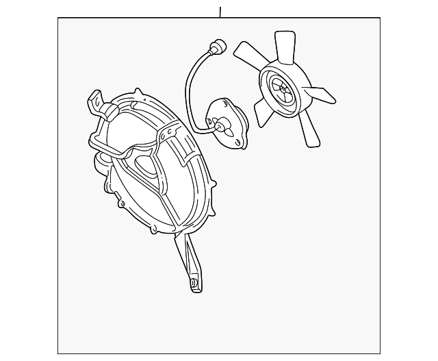 MR360801 Деталь FAN ASSY