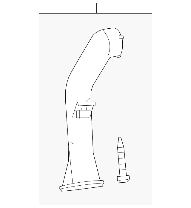 204-832-10-45 INTAKE DUCT
