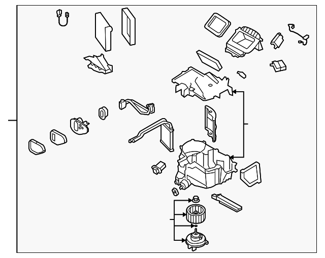 NE55-61-130B Деталь EVAPORATOR ASSY