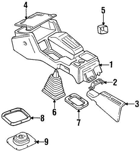 Montero FRONT CONSOLE