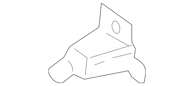 EC01636B7B MOUNT BRACKET, LEFT
