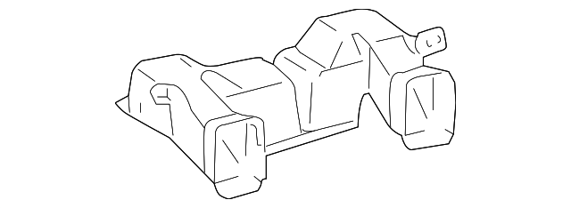 55845-60090 Деталь CENTER DUCT