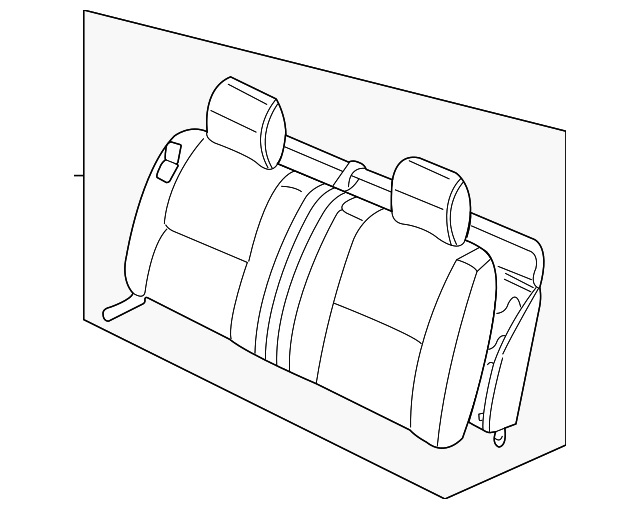 88600-9Z710 Деталь SEAT BACK