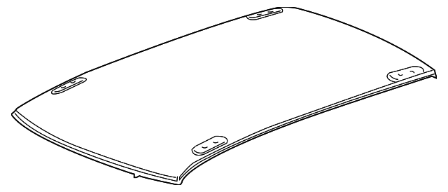 4575928AG Деталь ROOF PANEL