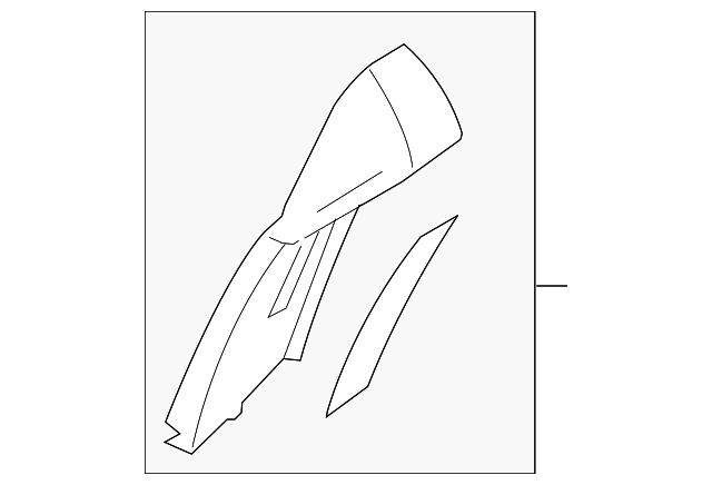 84940-ZL00A Деталь PILLAR TRIM, RIGHT
