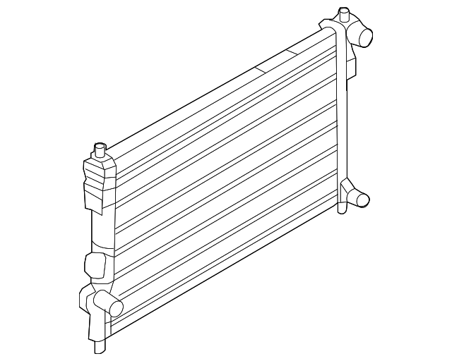 FB5Z-8005-A RADIATOR