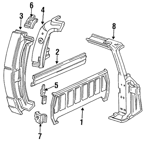 B2300 SIDE PANEL & COMPONENTS