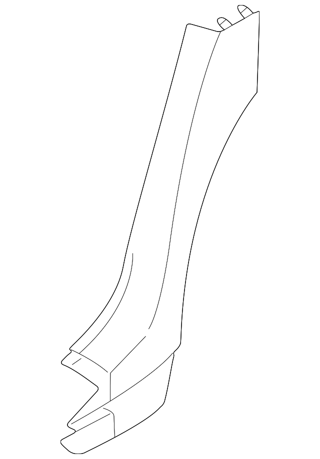 76917AR002 Деталь LOWER QTR TRIM, RIGHT