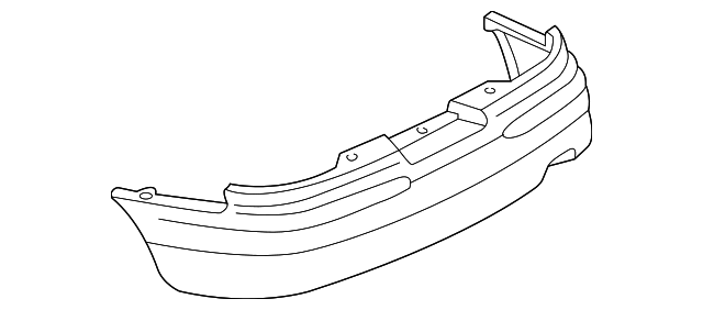 12369159 Деталь BUMPER COVER