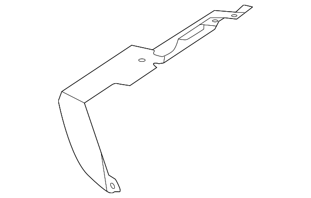 5029319AD HEAT SHIELD, LEFT